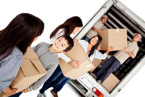 Local house movers helping with a residential move in Shirley