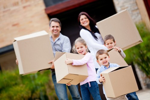 Removal van prepared for a home move in Shirley with local access in mind